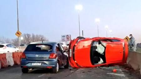 Choque en el acceso sudeste, NA