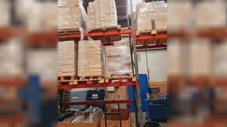 Operativo AFIP con tabacaleras. Foto: prensa AFIP