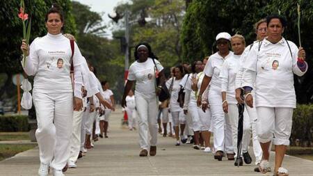 Las Damas de Blanco. Foto: EFE