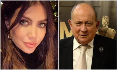 Wanda Nara y Chiche Gelblung. Fotos: archivo.