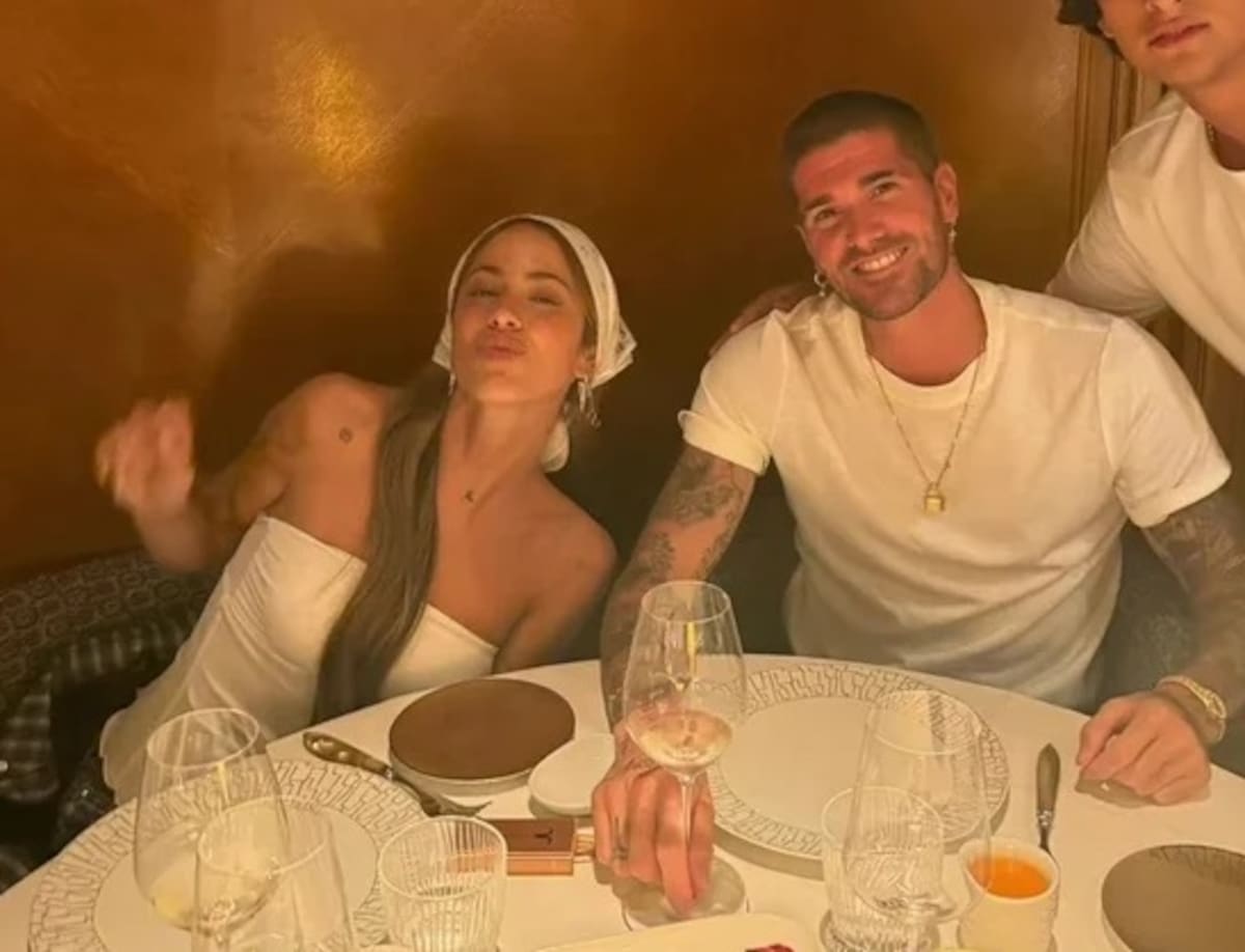 Tini Stoessel y Rodrigo De Paul.