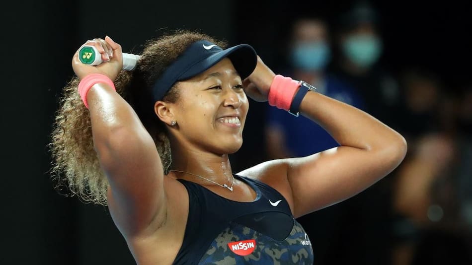 Festejo de Naomi Osaka en el Abierto de Australia, REUTERS