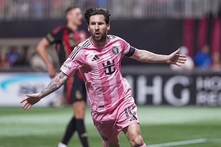 Lionel Messi, autor de un golazo en la victoria del Inter Miami. Foto: Reuters.