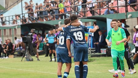Racing vs Barracas, Liga Profesional. Foto: X @RacingClub
