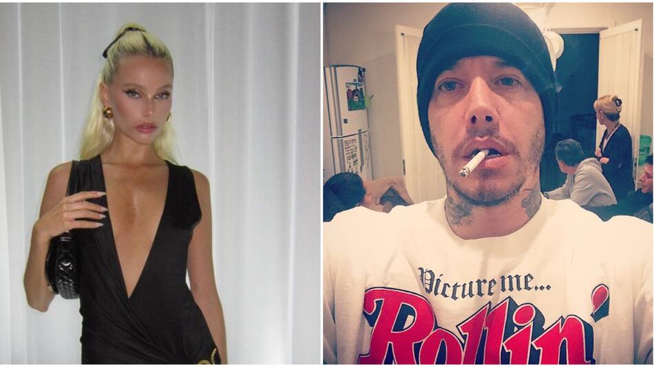Valentina Zenere y Sebastián Ortega. Fotos: Instagram.