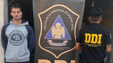 Detención de Joel Ojeda.