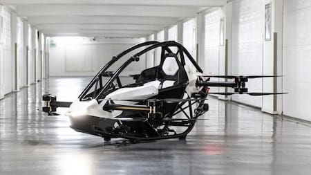 Auto volador. Foto: Jetson.