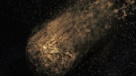 Asteroide. Foto: Freepik