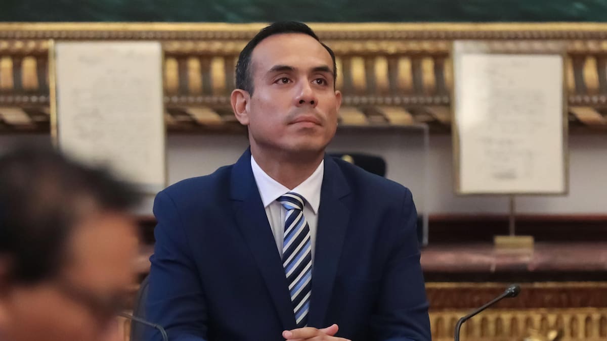 José Jerí, ex presidente de Perú.