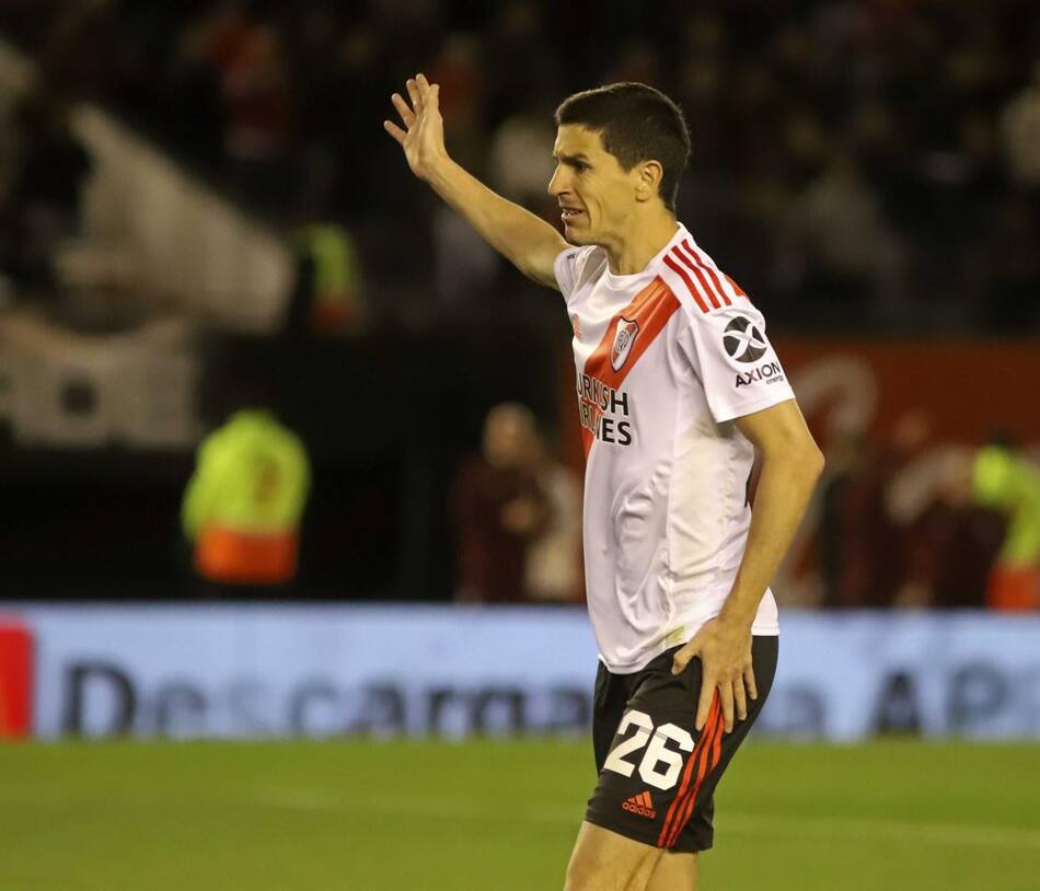 Nacho Fernández, River. Foto: NA