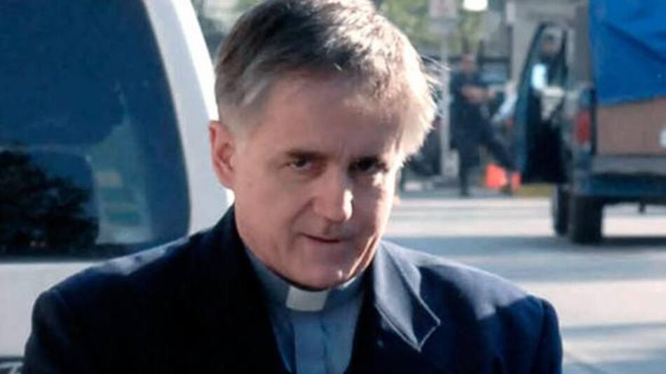 Padre Grassi. Foto: Télam.