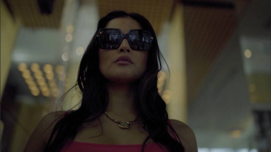 Rodaje de la película "Solo Fanáticos" con la China Kruger como protagonista.
