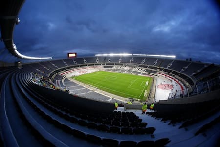 Estadio Monumental de River Plate. Foto: Instagram @obramonumental