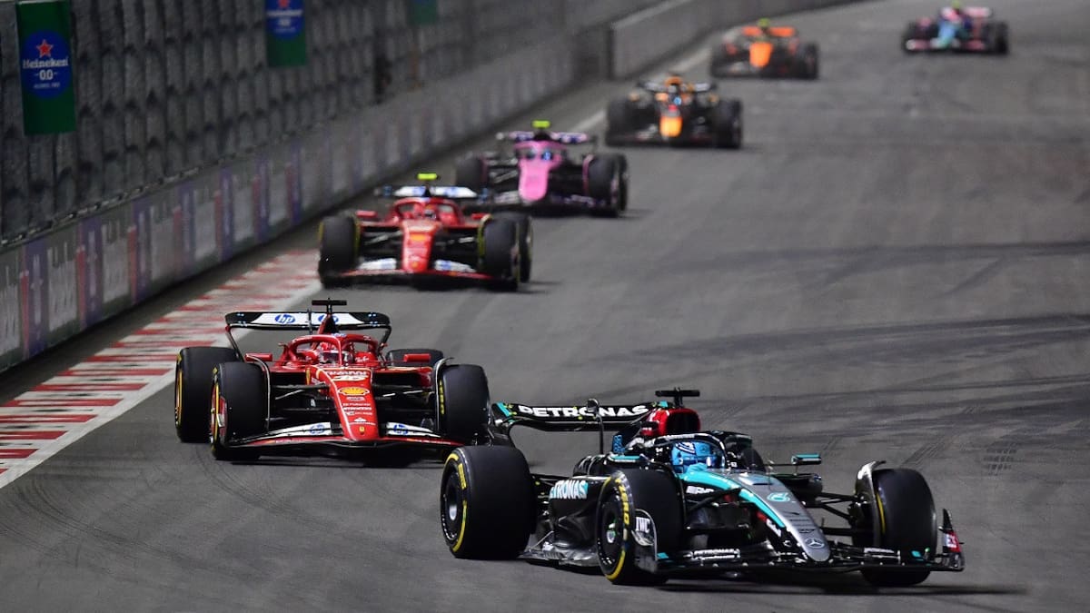 Gran Premio de Las Vegas de la Fórmula 1. Foto: Reuters.