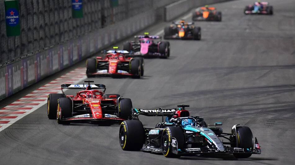 Gran Premio de Las Vegas de la Fórmula 1. Foto: Reuters.