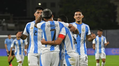 Selección Argentina Sub 20. Foto: X @Argentina