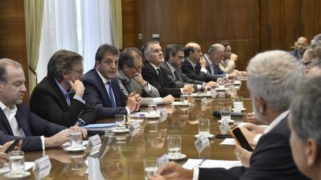 Sergio Massa, anuncio del Dólar soja 2. Foto: NA