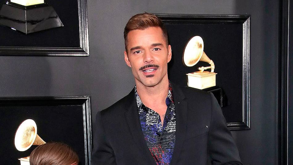 Ricky Martin y su hijo, Grammy 2019