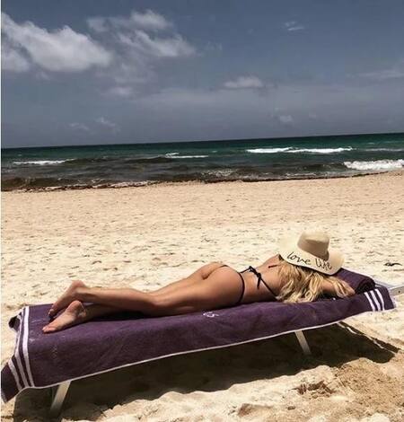Laurita Fernández en Cancún