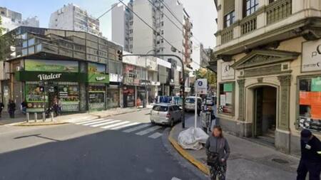 Lugar donde ocurrió el abuso en Balvanera. Foto: NA