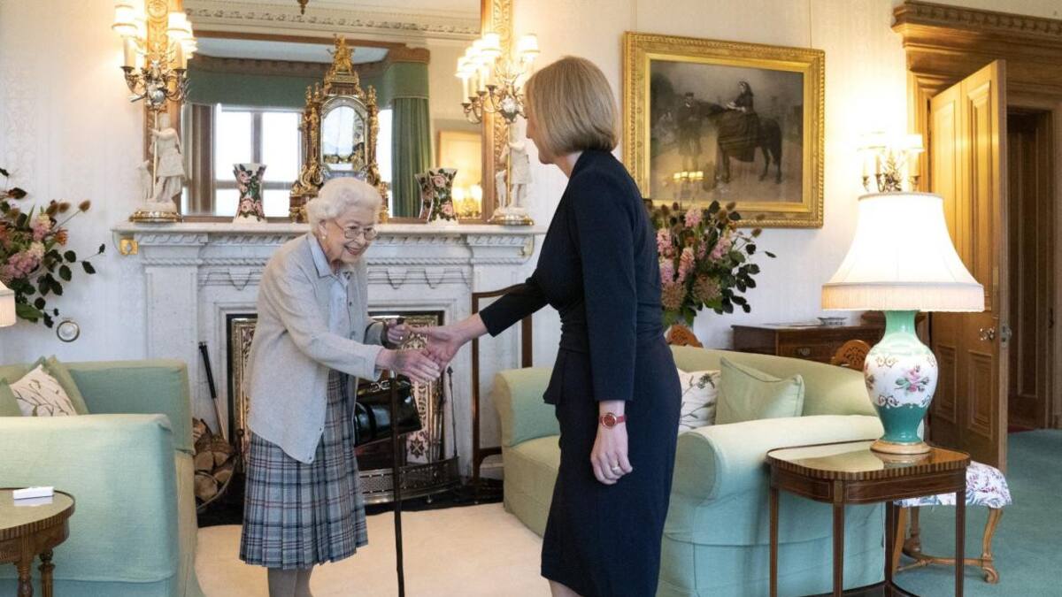 La última foto de la reina. Foto: Royal Family