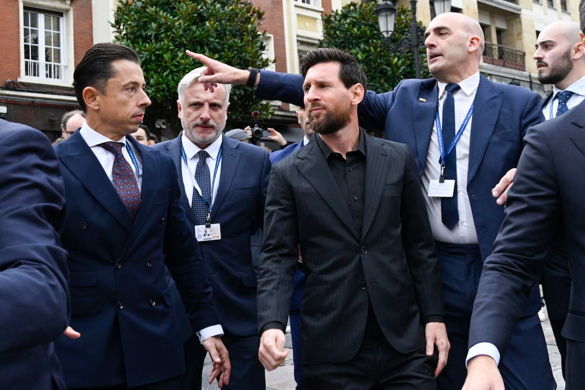 Messi ya está en España para recibir el premio Princesa de los Deportes.