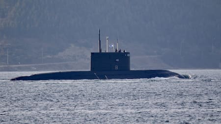 Un submarino ruso fue detectado en aguas territoriales filipinas. Foto: Reuters.