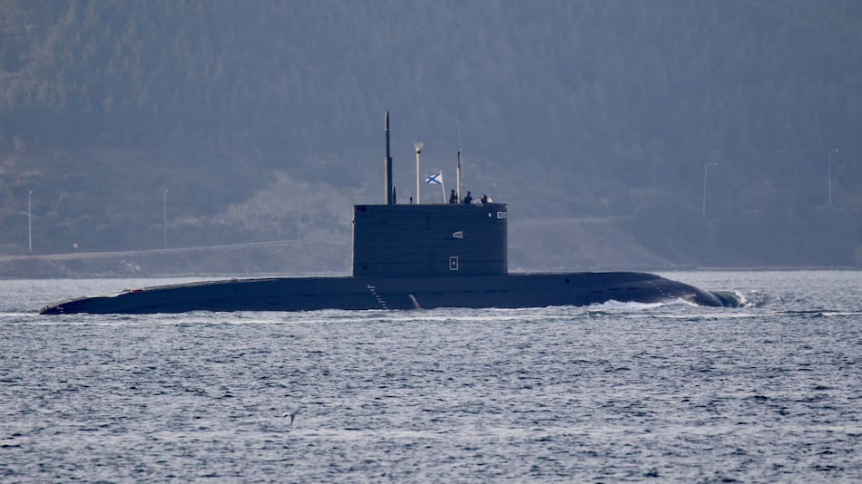 Un submarino ruso fue detectado en aguas territoriales filipinas. Foto: Reuters.