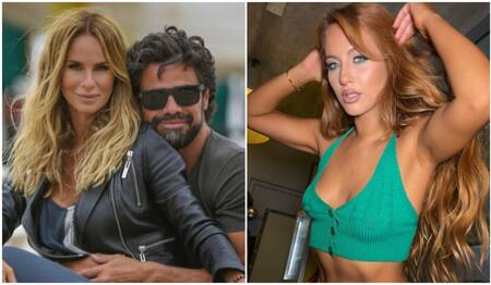 Sabrina Rojas, Luciano Castro y Flor Vigna. Fotos: Instagram.