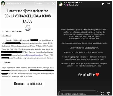 Las historias de Ezequiel Ingrassia, participante de Love is Blind Argentina. Fotos: Instagram.