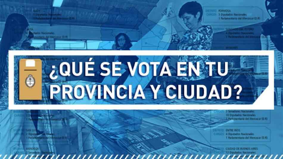 Paso 2015 - Qué se vota en tu provincia y Ciudad (Diario 26)