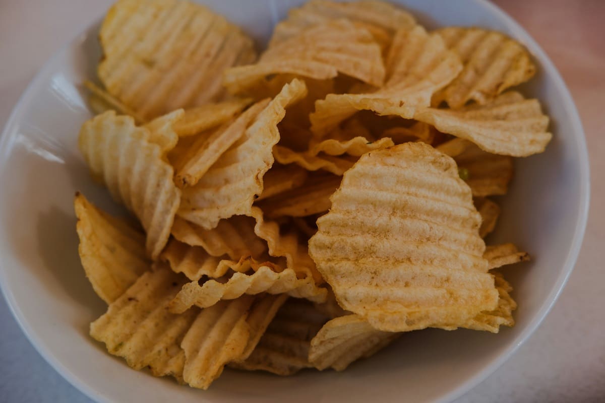 Papas fritas; grasas; alimentos
