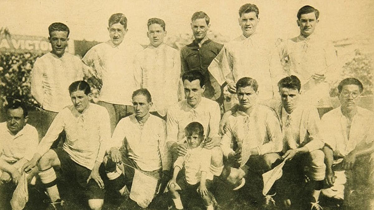 La Selección Argentina campeona de la Copa América 1925.