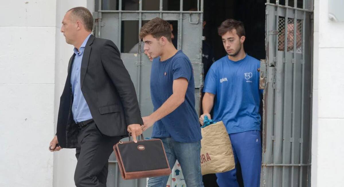 Crimen en Villa Gesell, rugbiers liberados, Juan Guarino y Alejo Milanesi, Foto: Mario Quinteros