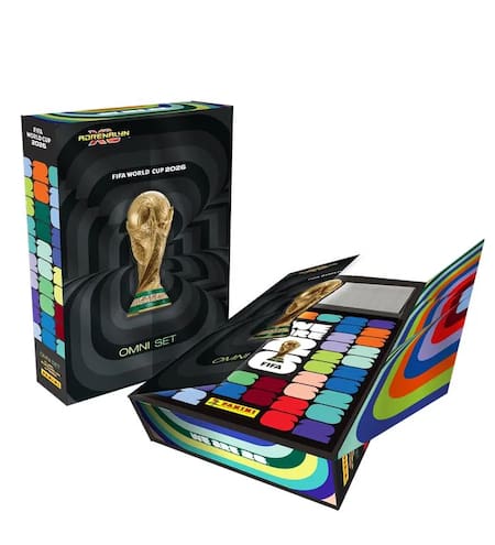 Colección exclusiva de cartas del Mundial 2026 de Panini.