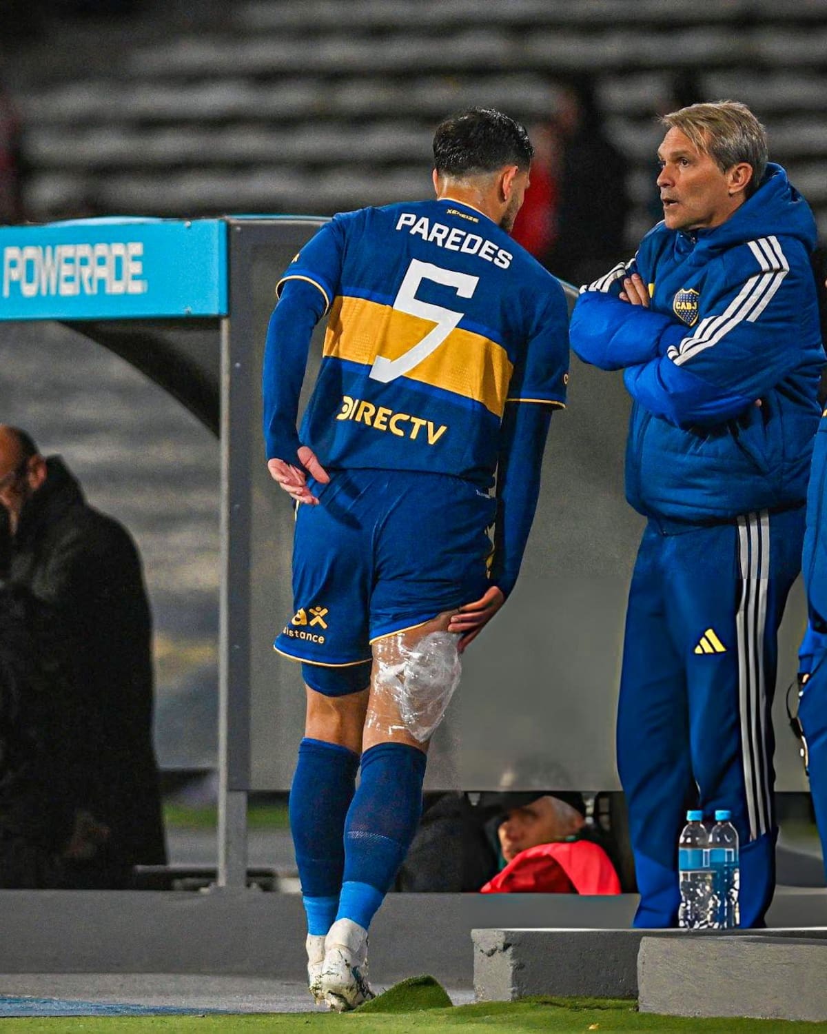 Lesión de Leandro Paredes.