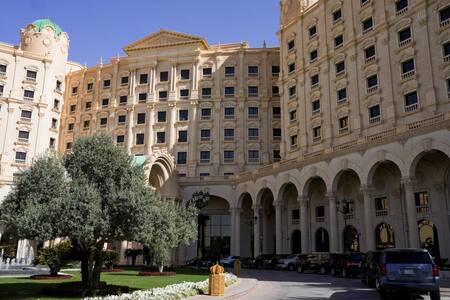 El hotel Ritz-Carlton, de Riad. Foto: Reuters (Mohammed Benmansour)