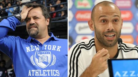 Ricardo Caruso Lombardi y Javier Mascherano