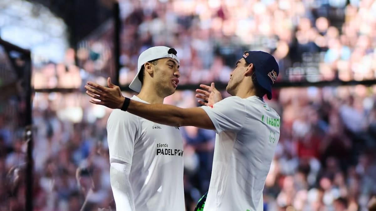 Premier Padel Brussels P2: Augsburguer y Lebrón sorprendieron a Tapia y Coello para conquistar su primer título como pareja