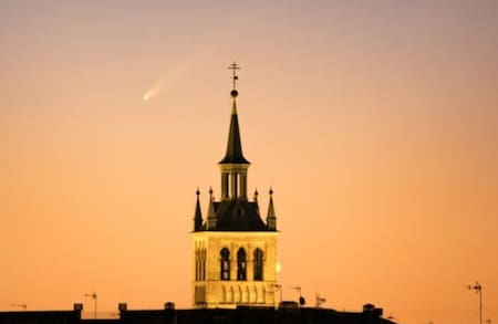 Cometa del Siglo capturado por David Montero. Foto: X