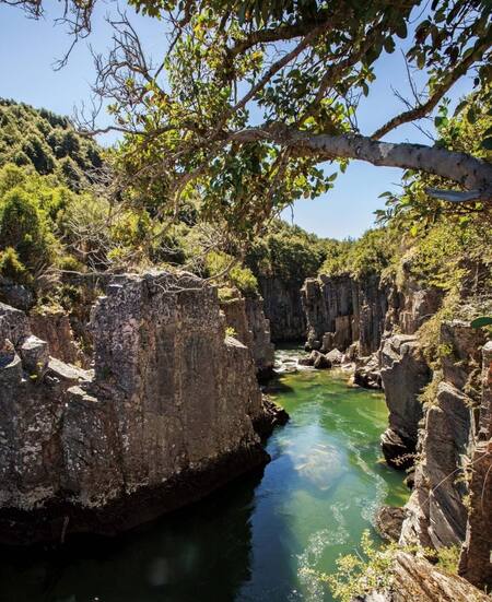 Cajón Grande del río Pico, Chubut. Foto: Instagram /revistalugares.