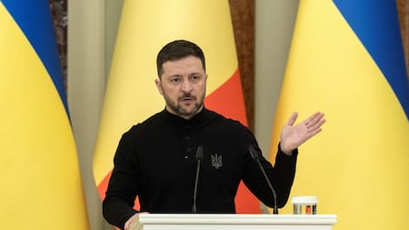 Volodímir Zelenski, presidente de Ucrania. Foto: Reuters (Thomas Peter)