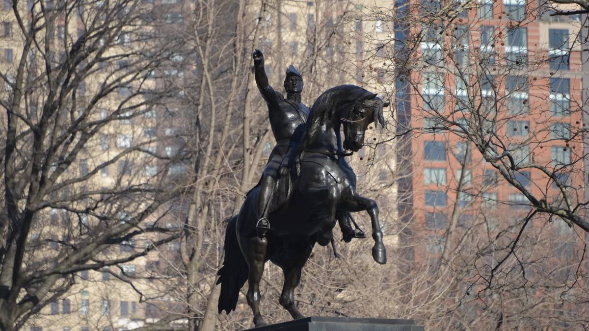 San Martín presente en el Central Park de Nueva York