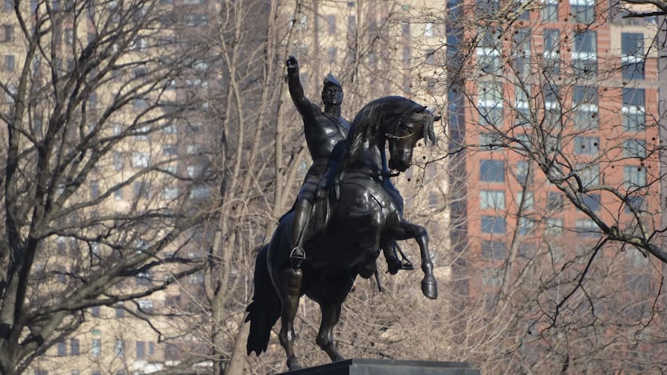 San Martín presente en el Central Park de Nueva York