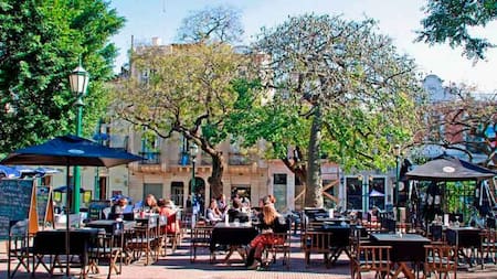 Plaza Dorrego, San Telmo. Foto: miBsAs.com