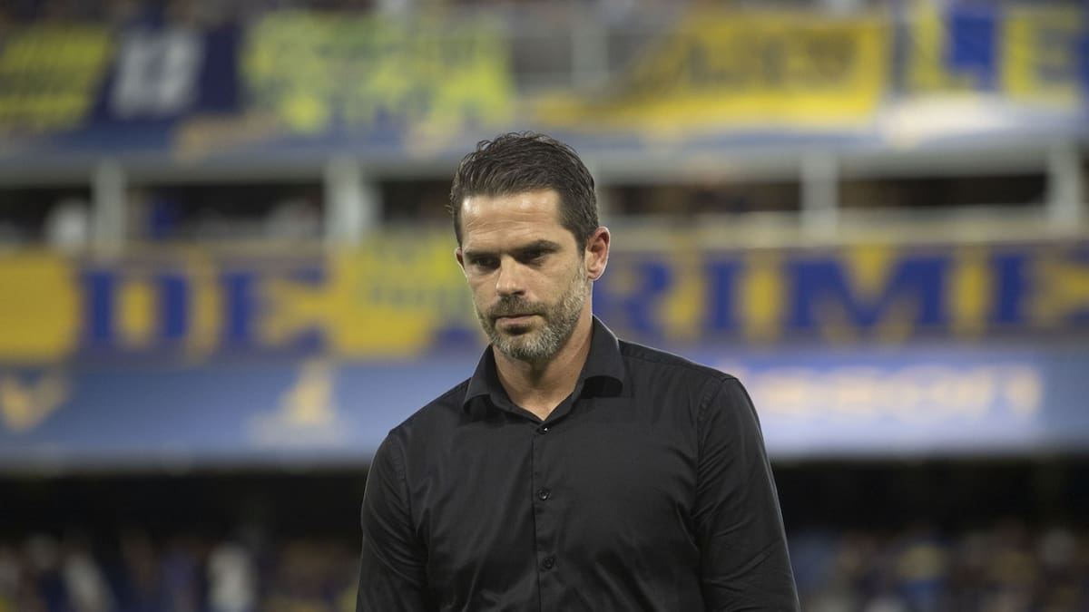 Fernando Gago, entrenador de Boca Juniors. Foto: NA/Damian Dopacio