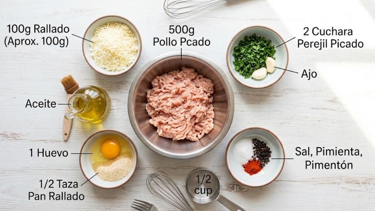 Las albóndigas de pollo se convirtieron en una alternativa práctica y sabrosa