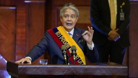 Guillermo Lasso, presidente de Ecuador. Foto: NA.