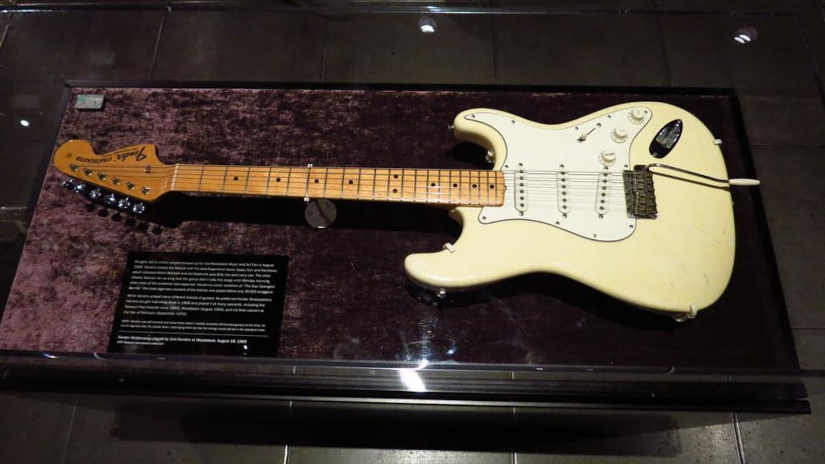 Guitarra de Jimi Hendrix
