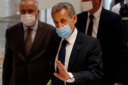 Nicolas Sarkozy, expresidente de Francia em juicio, Reuters.